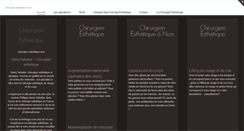 Desktop Screenshot of chirurgie-esthetique-nice.com